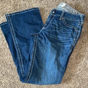 Ariat mid rise boot cut jeans
